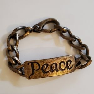 Peace bracelet